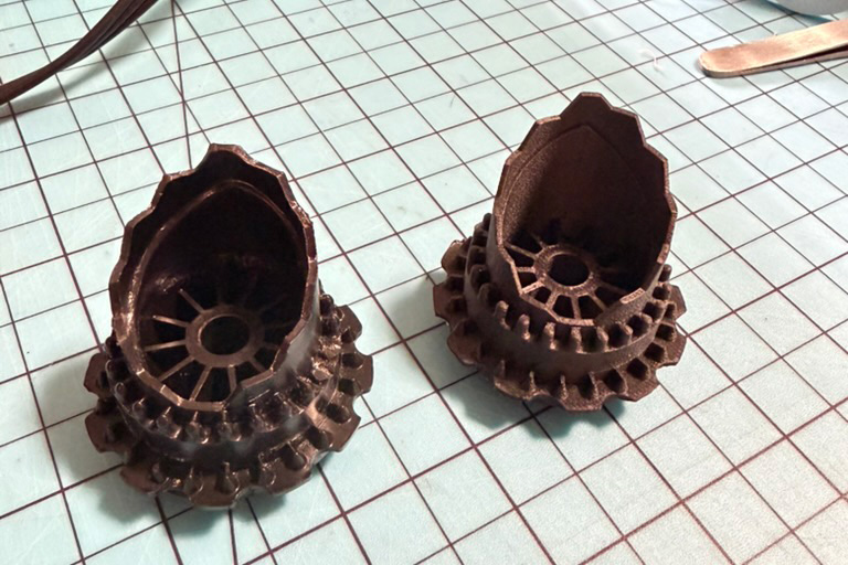 Custom part, CAD to printed
