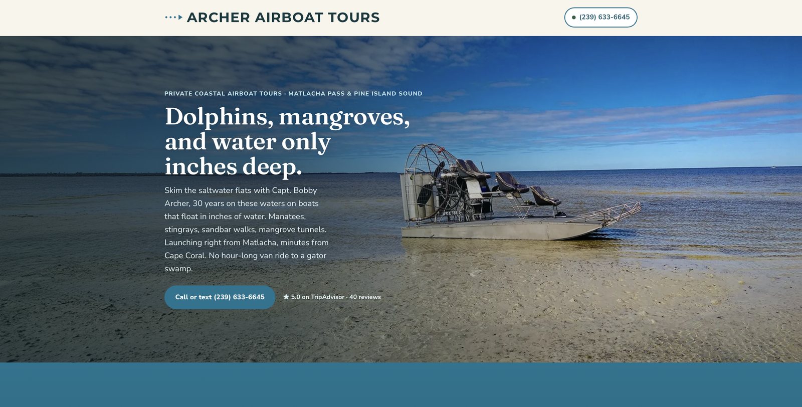 Archer Airboat Tours