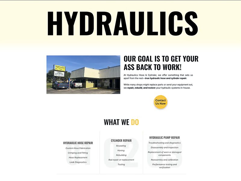 Hydraulics SR-80, WordPress