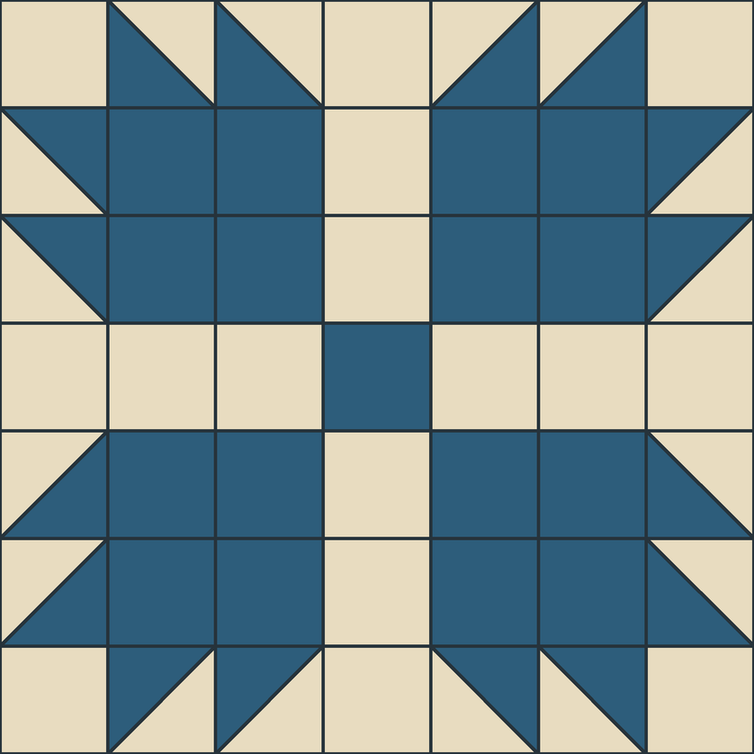 Bear Paw quilt block