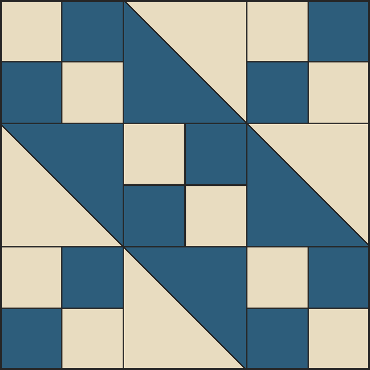 Jacob's Ladder quilt block